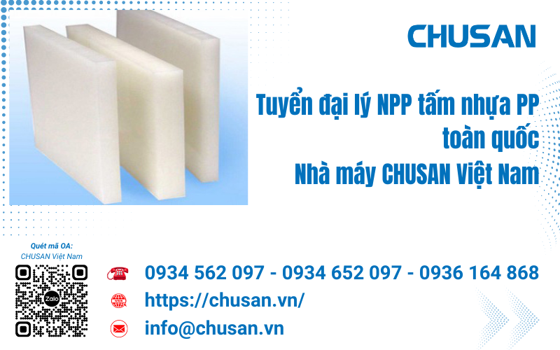 Tuyển dụng đại lý phân phối tấm nhựa PP toàn quốc | Ưu đãi nhiều nhất 2024