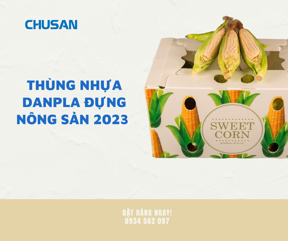 THÙNG NHỰA DANPLA ĐỰNG NÔNG SẢN 2023