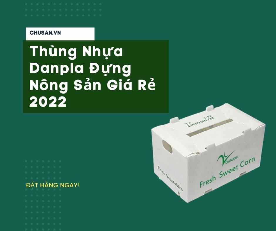 Thùng Nhựa Danpla Đựng Nông Sản Giá Rẻ 2022