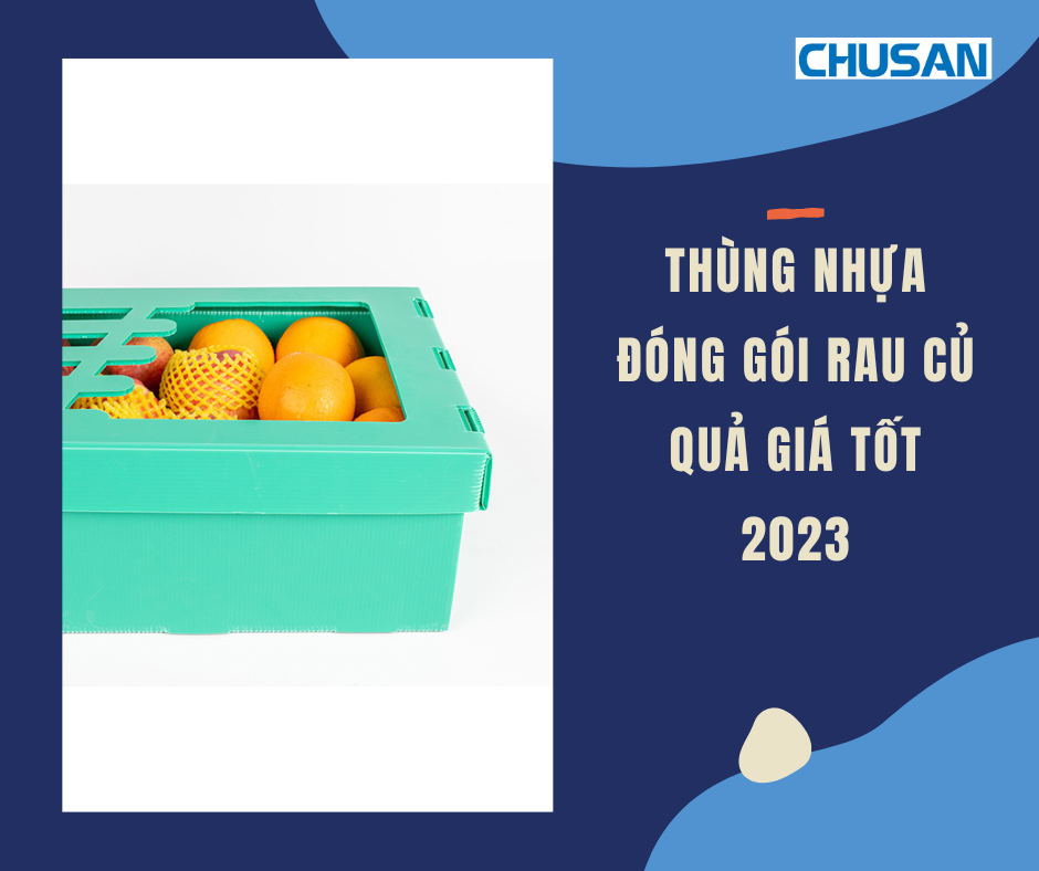 THÙNG NHỰA ĐÓNG GÓI RAU CỦ QUẢ GIÁ TỐT 2023