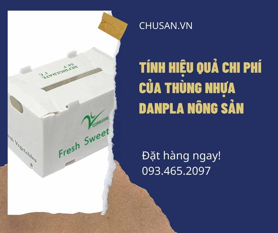 Tính Hiệu Quả Chi Phí Của Thùng Nhựa Danpla Nông Sản