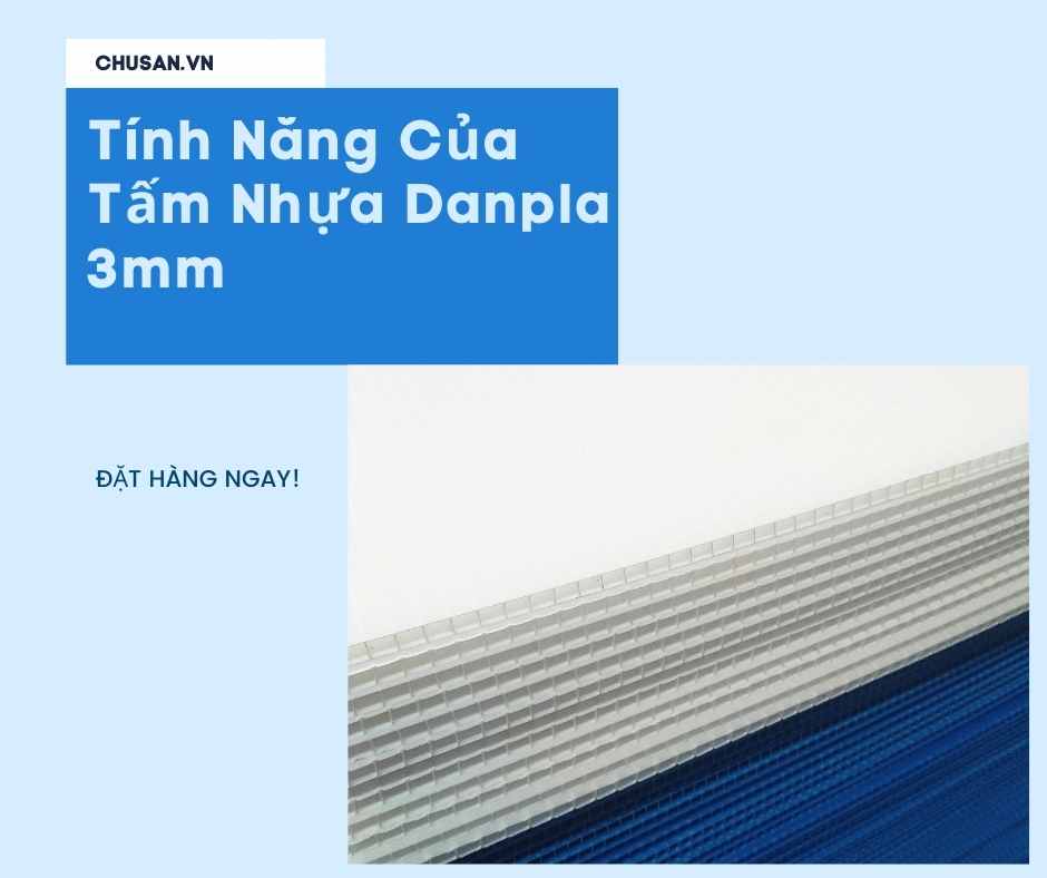 Tính Năng Của Tấm Nhựa Danpla 3mm