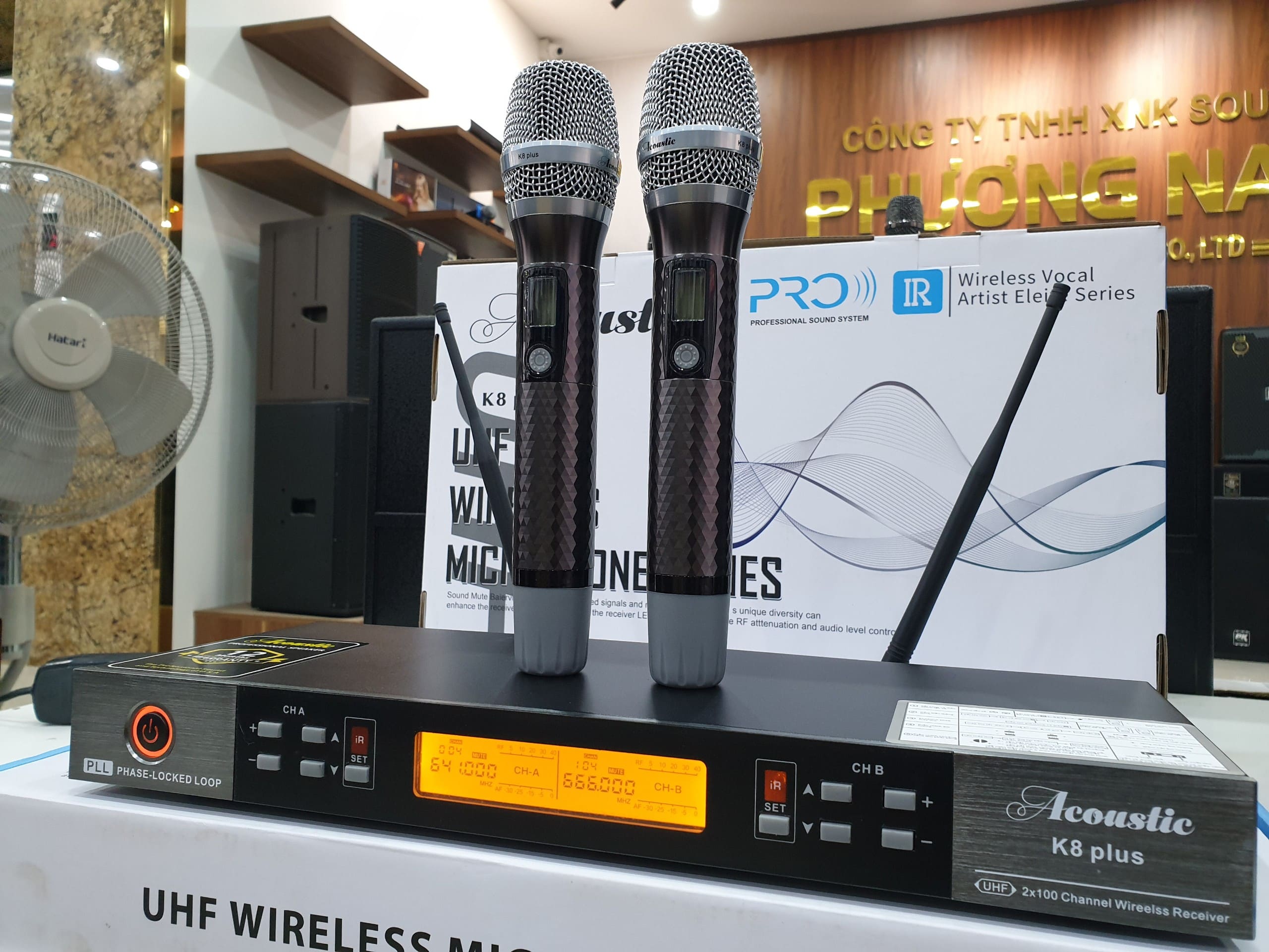 Microphone Acoustic K8-plus Phương Nam Audio