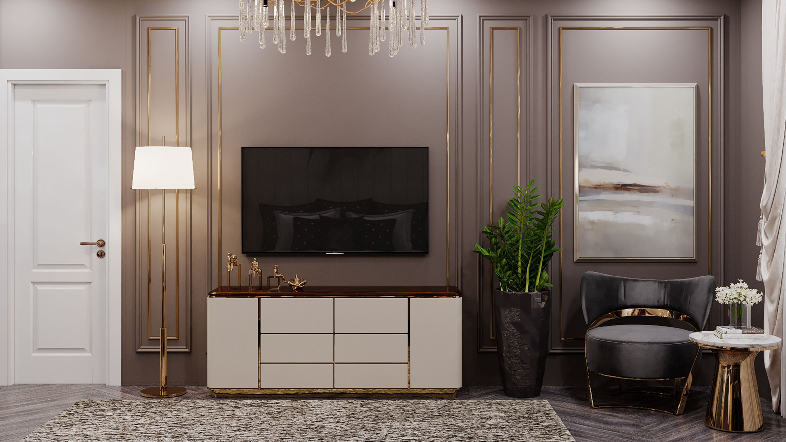 Thiết kế - thi công nội thất cửa hàng