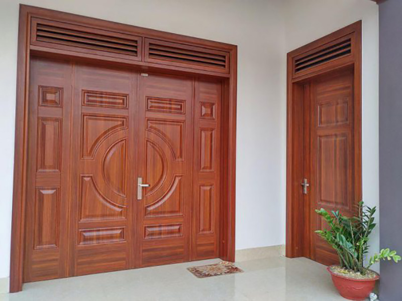 Cấu tạo cửa gỗ tự nhiên 