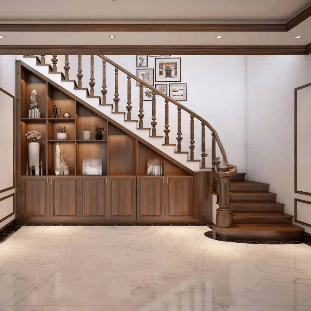 Copy of Cầu thang gỗ tự nhiên | PA07CT