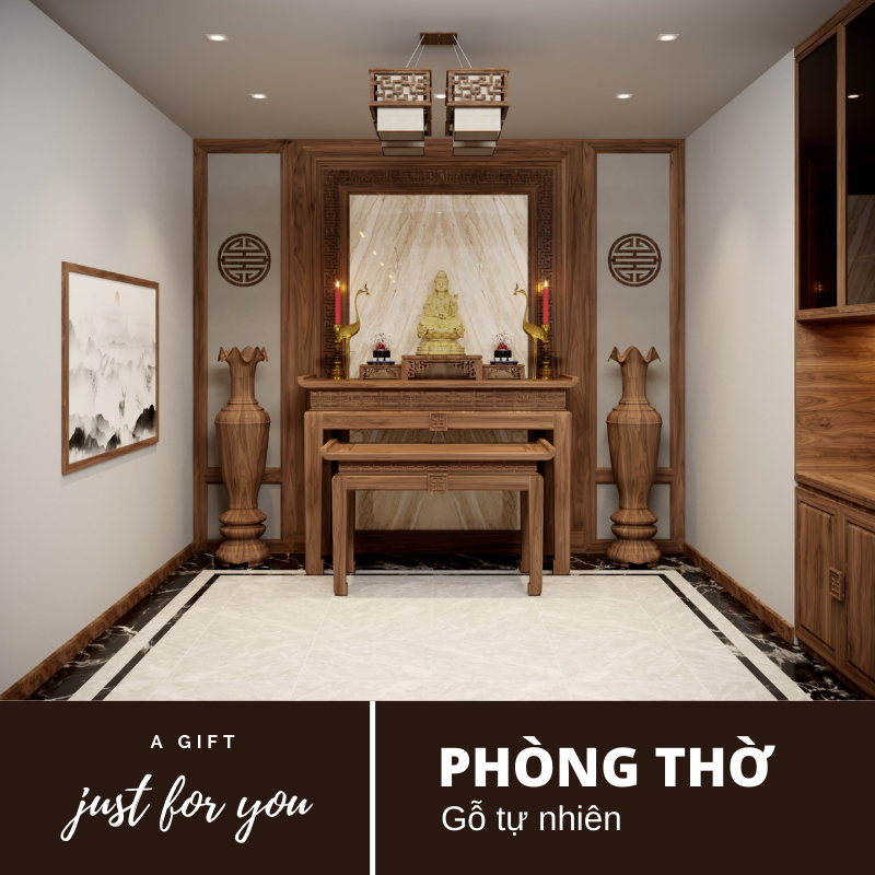 Thiết kế phòng thờ PAGINI