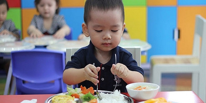 don vi cung cap thuc pham sach cho truong mam non