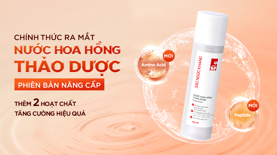 RA MẮT NƯỚC HOA HỒNG THẢO DƯỢC PHIÊN BẢN NÂNG CẤP