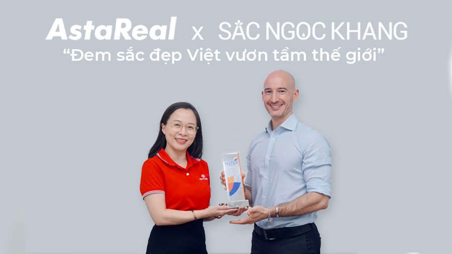 ASTAREAL x SẮC NGỌC KHANG –  Màn Co-Brandingđem sắc đẹp Việt vươn tầm thế giới