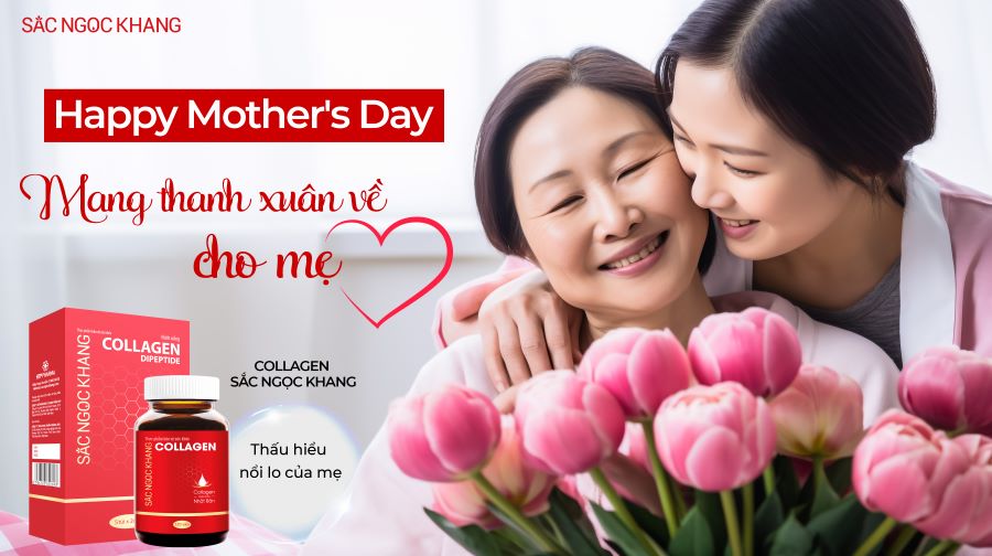 Món quà ý nghĩa thương tặng Mẹ yêu - Happy Mother's Day