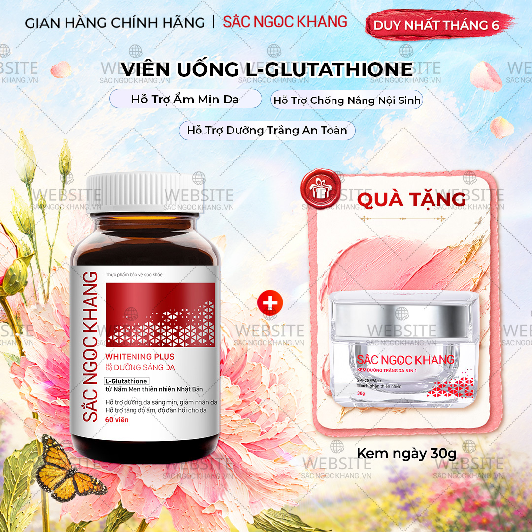 glutathione trắng da Viên uống Whitening Plus