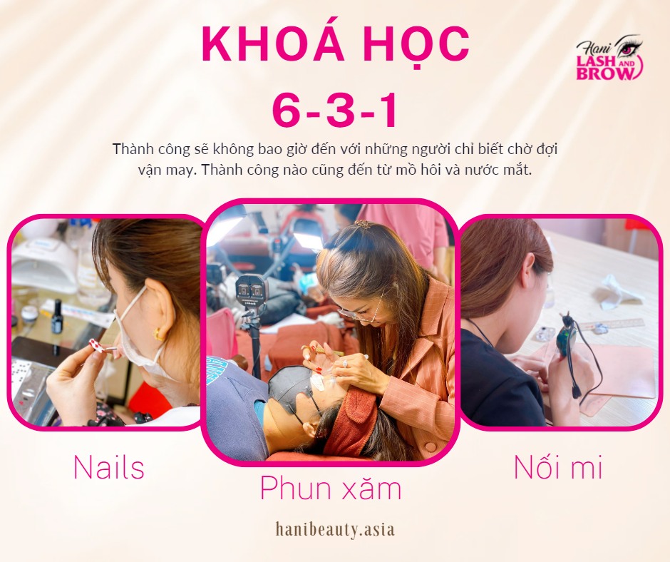 Giá học phun xăm thẩm mỹ chỉ 15 triệu đồng, hoàn vốn nhanh