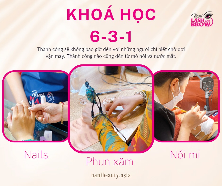 Học phí phun xăm thẩm mỹ tại Hani Lash & Brows bao nhiêu?