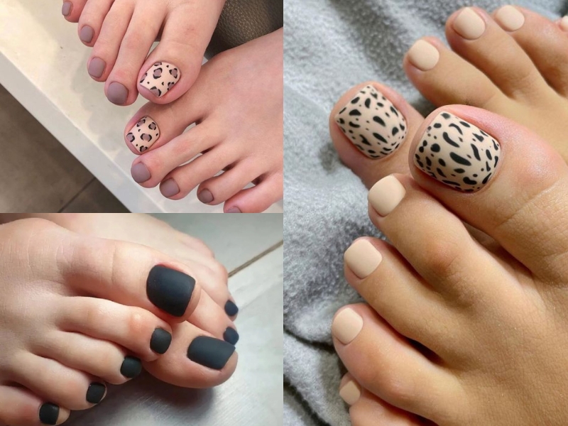 50+ mẫu nail chân da báo hot nhất Instagram: Cập nhật ngay để không bị lỗi mốt