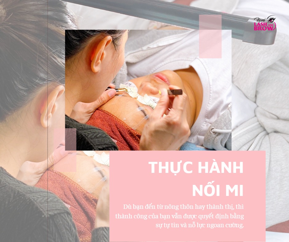 Trung tâm dạy nối mi Hàn Quốc khiến học viên say mê vì gì?
