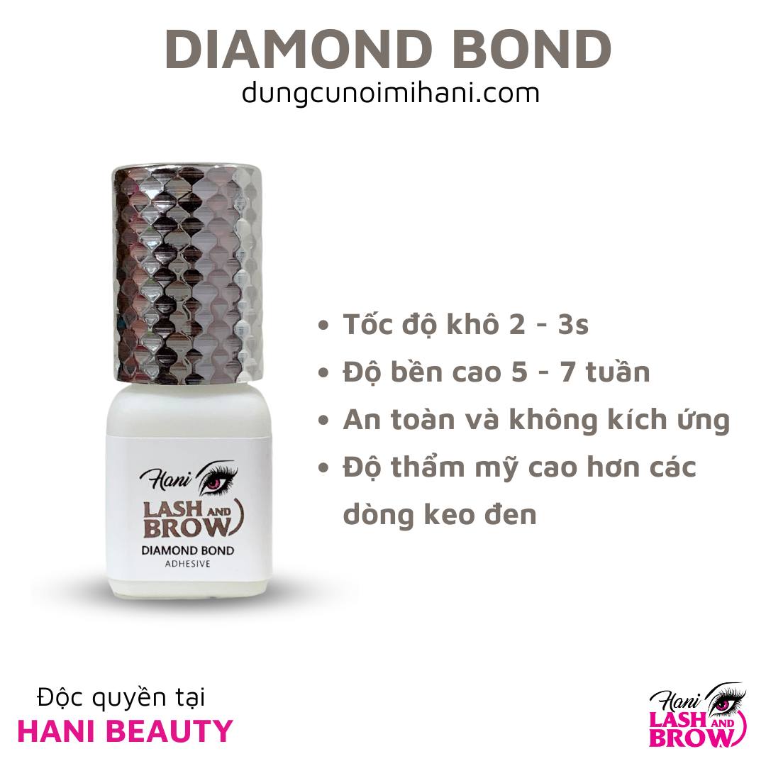 keo nối mi diamond bond