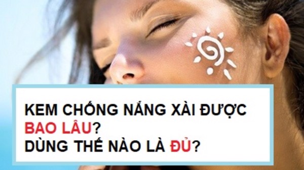 Thoa kem chống nắng bao nhiêu là đủ, mấy lần trong ngày?