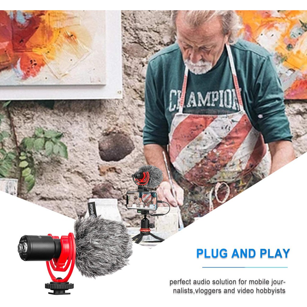 Đánh giá microphone định hướng Boya BY MM1+