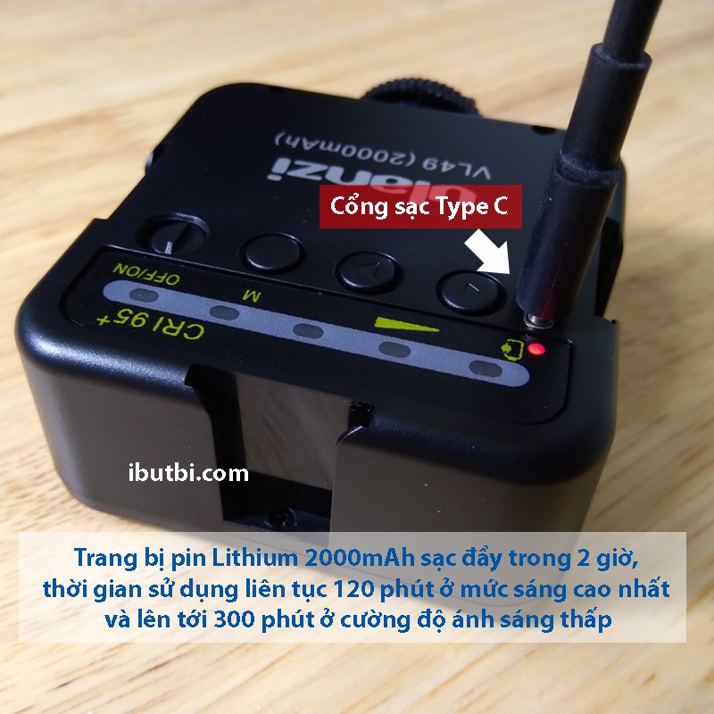 Đèn led Ulanzi VL49