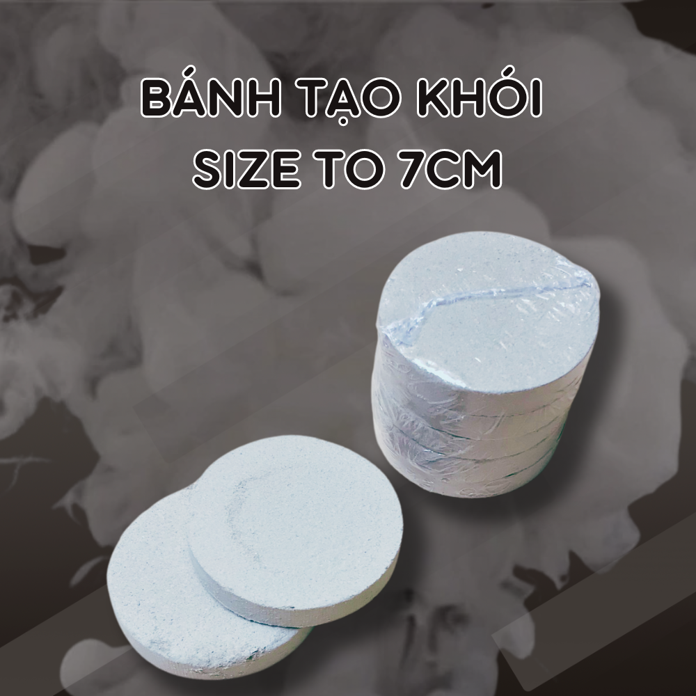 Bánh tạo khói size to, bánh tạo hiệu ứng khói chụp ảnh chuyên nghiệp