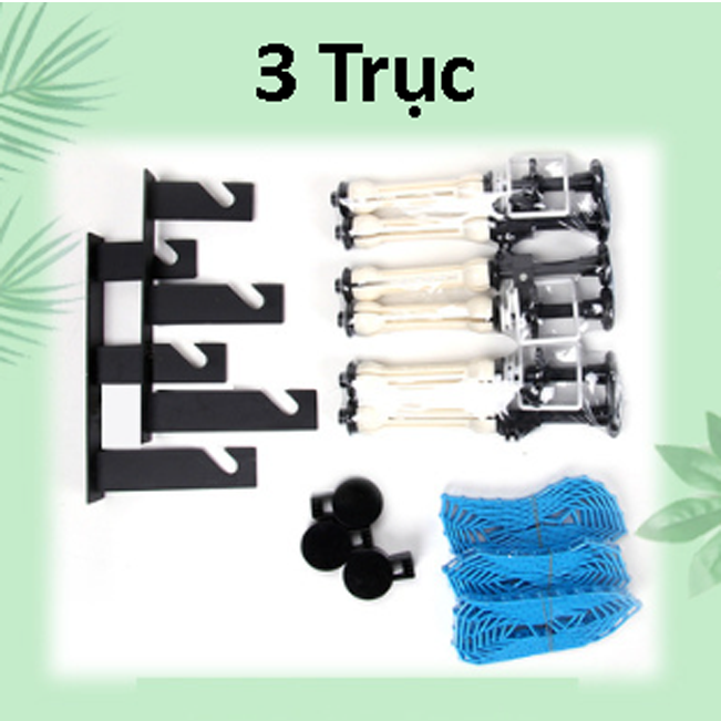 Trục kéo xích 3 phông nền cho studio gắn tường hoặc trần