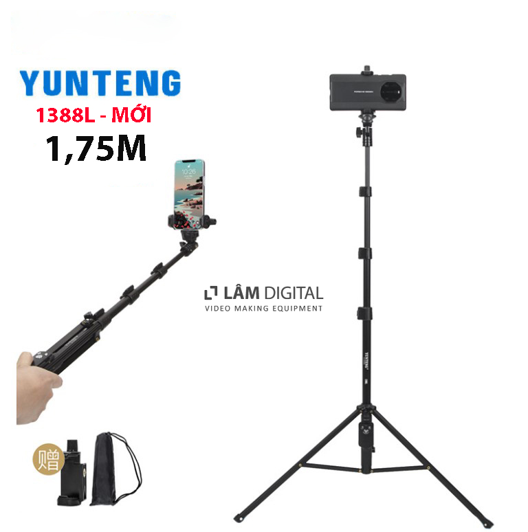 Gậy chụp ảnh đa năng Yunteng 1388L