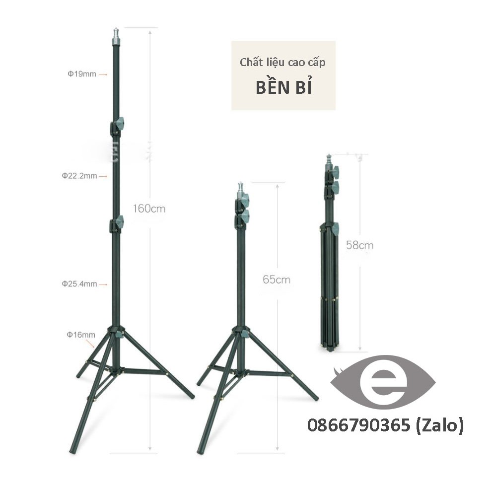 Chân đèn Linco studio 1m6