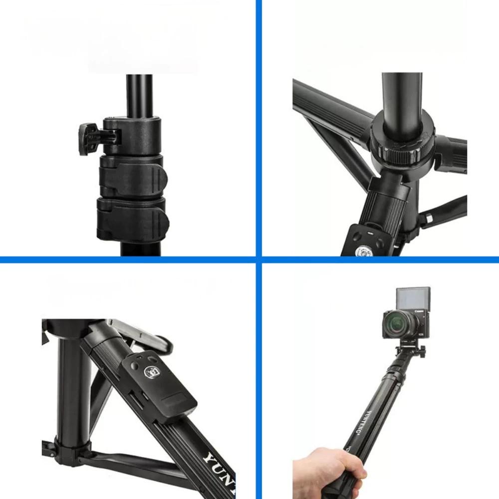 Gậy chụp ảnh 3 chân quay video Yunteng VCT-91666