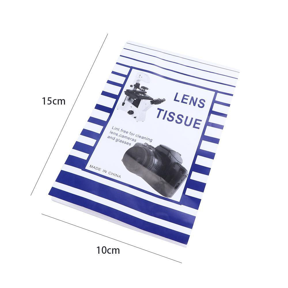 Giấy lau máy ảnh, len dụng cụ vệ sinh camera khăn giấy làm sạch ống kính bộ 50 tờ