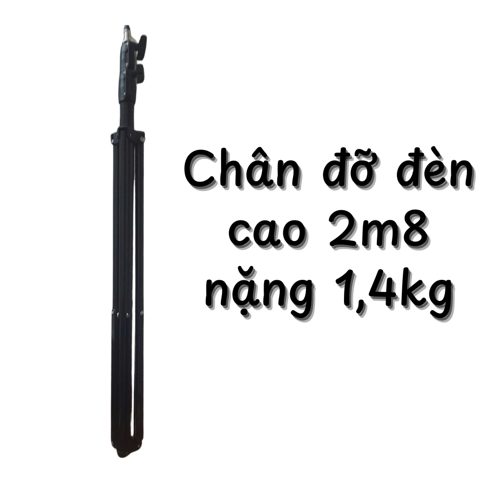 Chân đỡ đèn cao 2m8 nặng 1,4kg