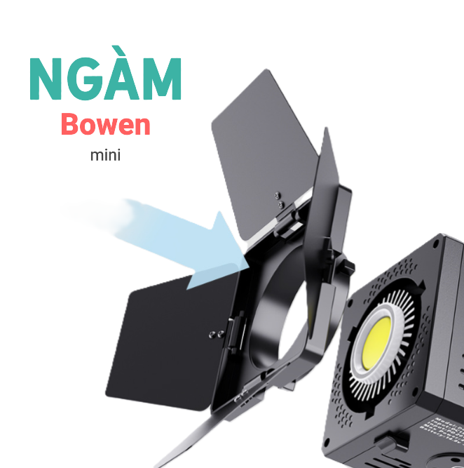 Barndoor ngàm Bowen mini điều hướng ánh sáng