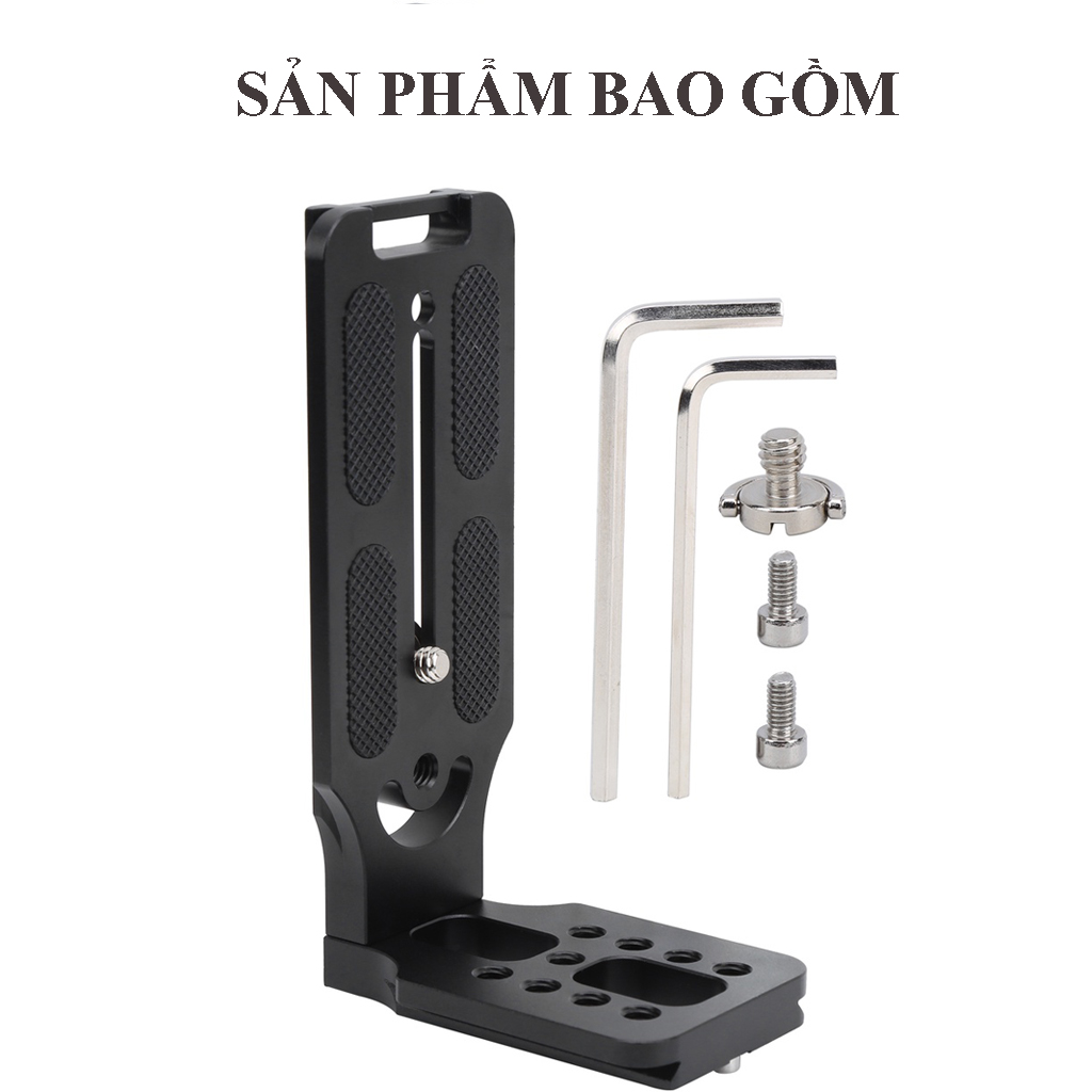 Tấm tháo nhanh quick plate bracket chữ L 2 mặt