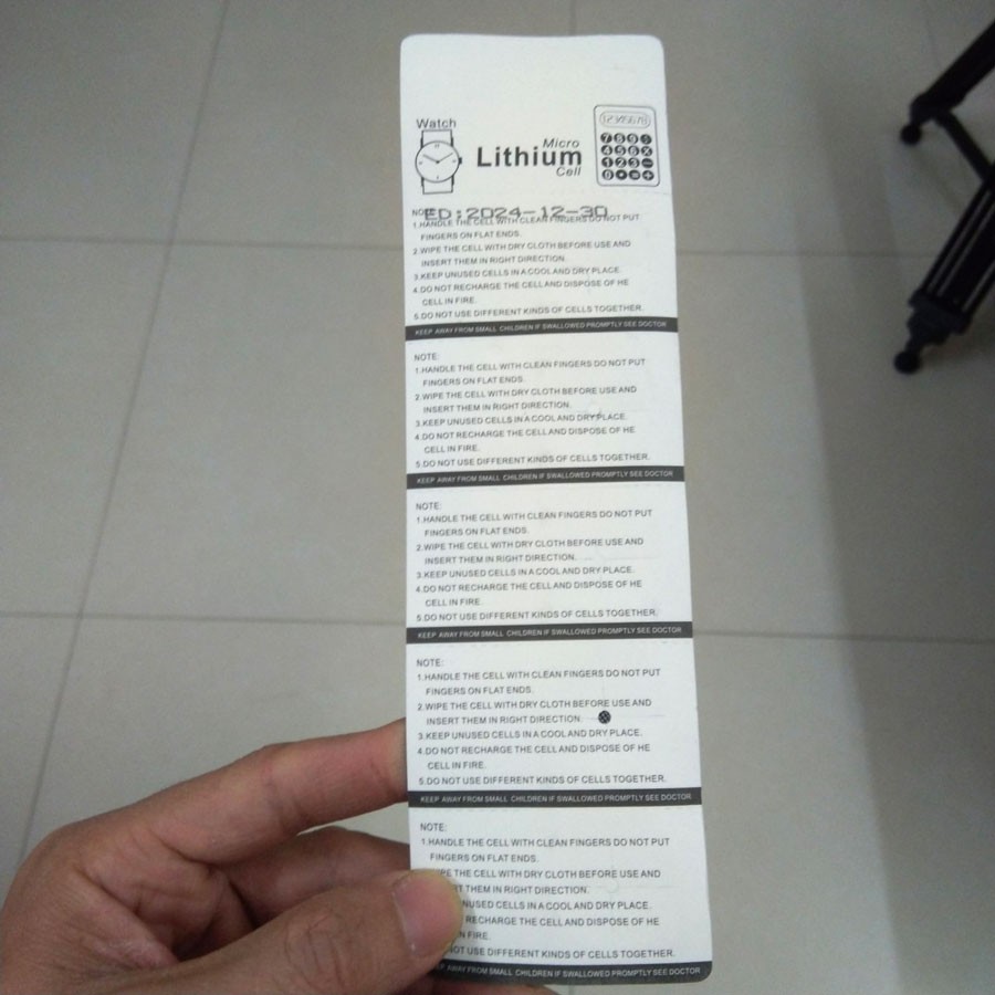Pin CR2032 3v