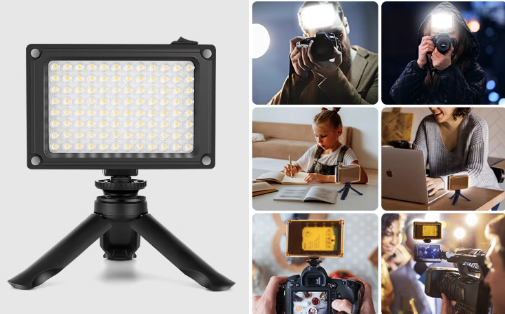 Đèn led quay phim REC video light (đèn cho makeup)