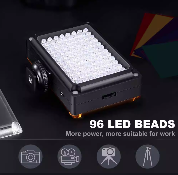 Đèn led quay phim REC video light (đèn cho makeup)