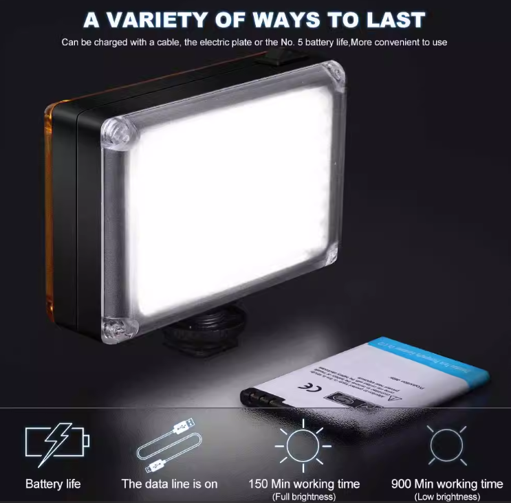 Đèn led quay phim REC video light (đèn cho makeup)