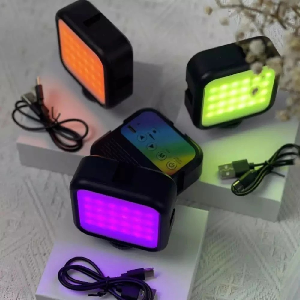 Đèn led WL-R1 RGB trợ sáng makeup, quay video chụp ảnh