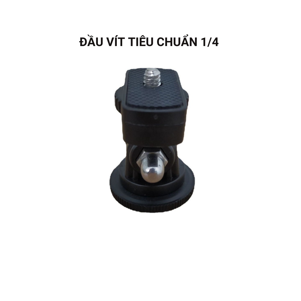 Ngàm hostshoe có gắn ốc 1/4 inch điều chỉnh nghiêng 90 độ