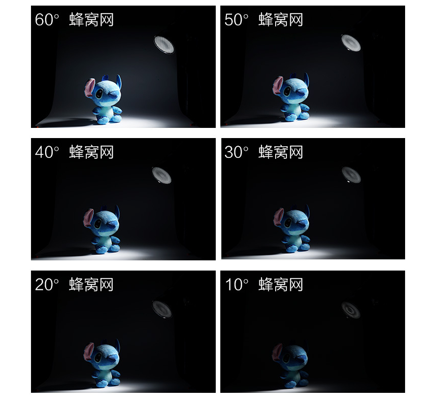 Lưới tổ ong dùng cho chóa đèn studio kim loại