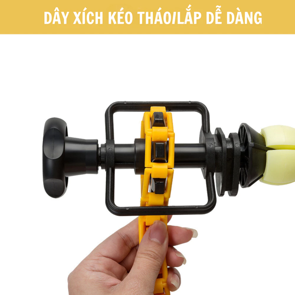 Trục kéo xích 2 phông nền cho studio không bao gồm thanh xà