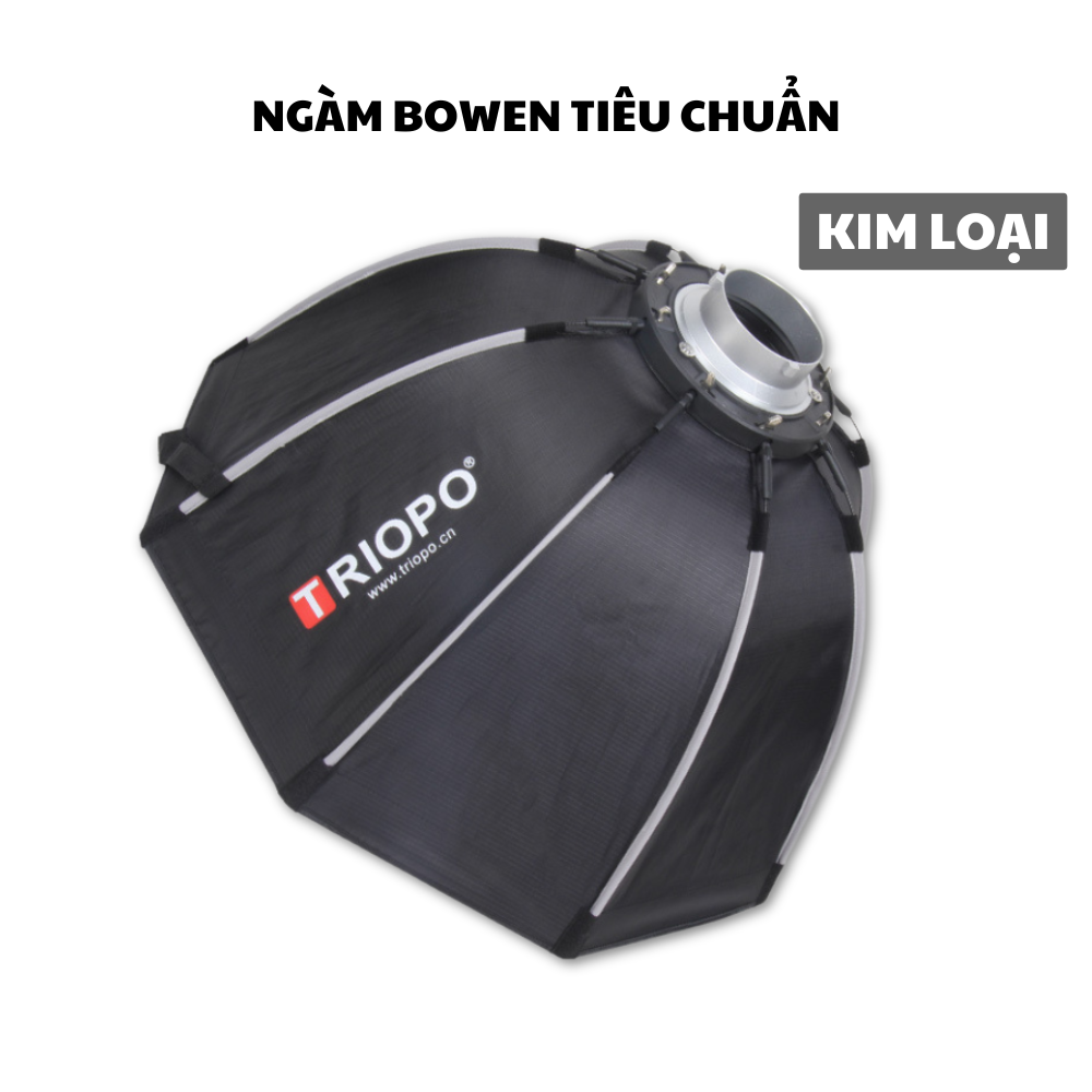 Softbox bát giác Triopo K2 thao tác nhanh (55/65/90 cm)