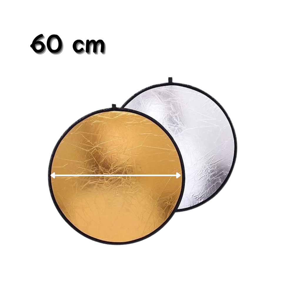 Tấm hắt sáng chụp ảnh hai mặt vàng-bạc (2in1)