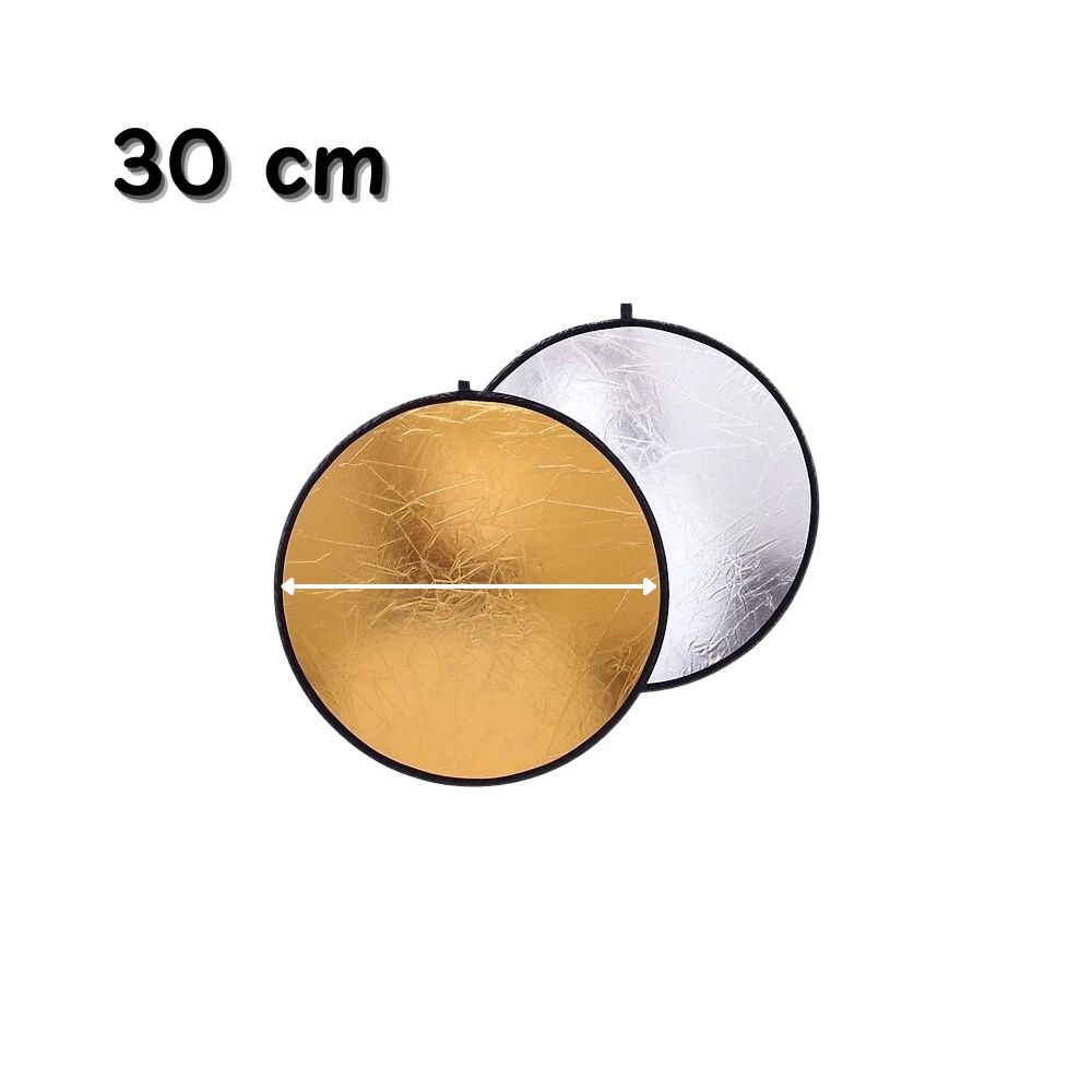 Tấm hắt sáng chụp ảnh hai mặt vàng-bạc (2in1)