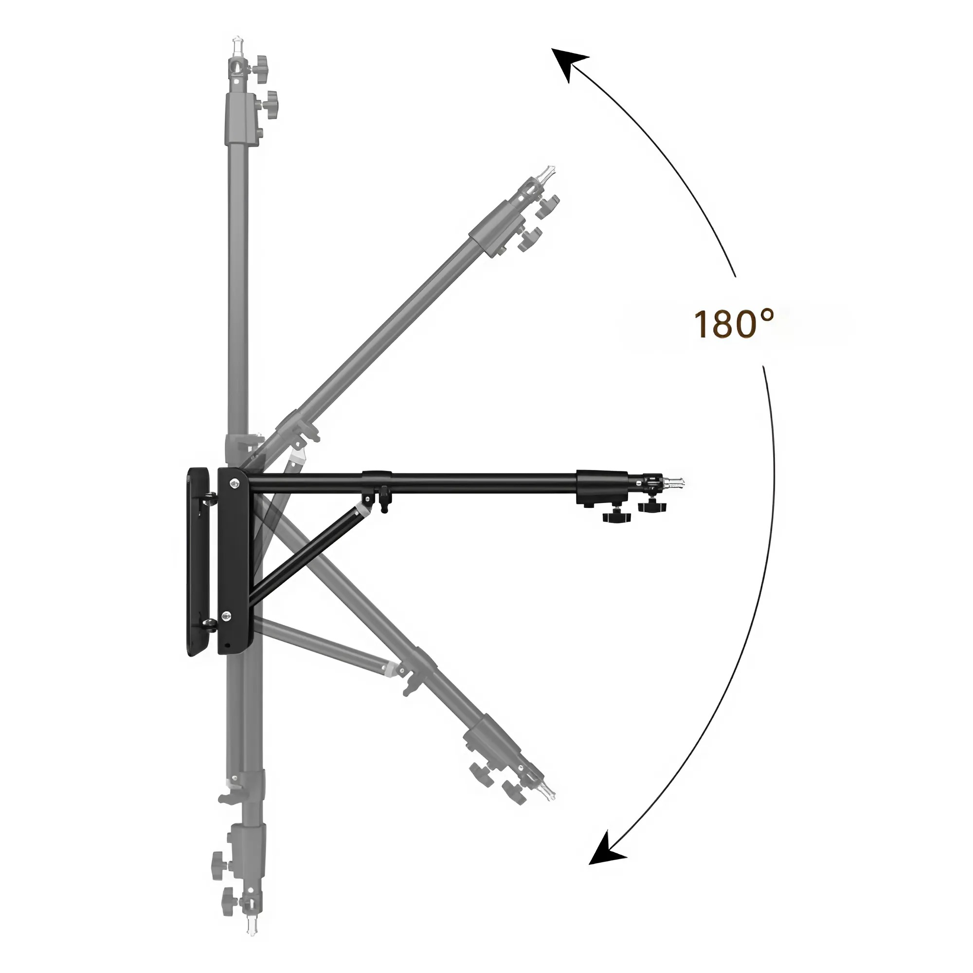 Tay treo đèn gắn tường bằng thép chịu tải 5-10kg (Loại tốt)