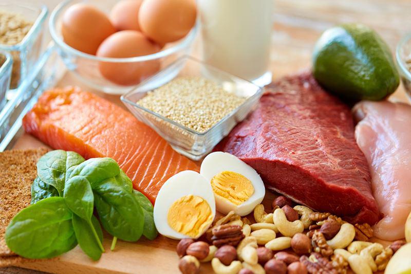 Các loại chất đạm cũng sẽ cung cấp một lượng Glutathione nhất định cho cơ thể 