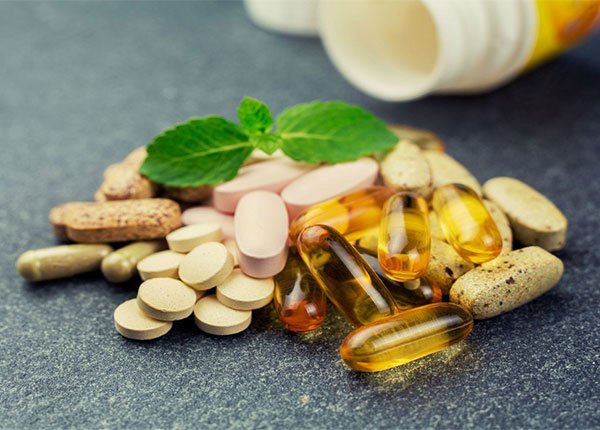 Hình minh hoạ các loại thực phẩm chức năng bổ trợ sức khỏe