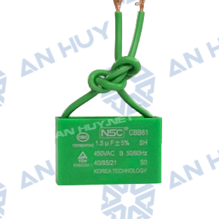 Tụ quạt vuông NSC 1.5uF/450V