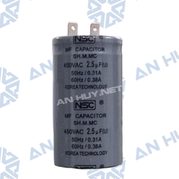 Tụ dầu NSC 2.5uF/450V