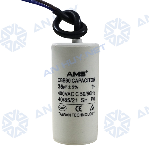 Tụ nhựa AMS 25uF/400V